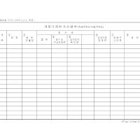 재평가제외 자산명세서 (상각 비상각자산) 재평가제외 자산명세서 (상각 비상각자산)